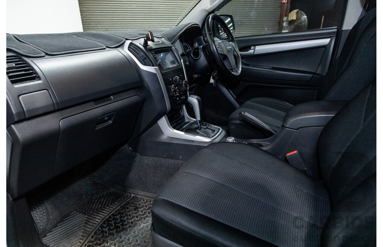 12/2014 Isuzu D-Max LS-U Hi-Ride (4x4) TF MY15 Crew Cab Utility White Turbo Diesel 3.0L