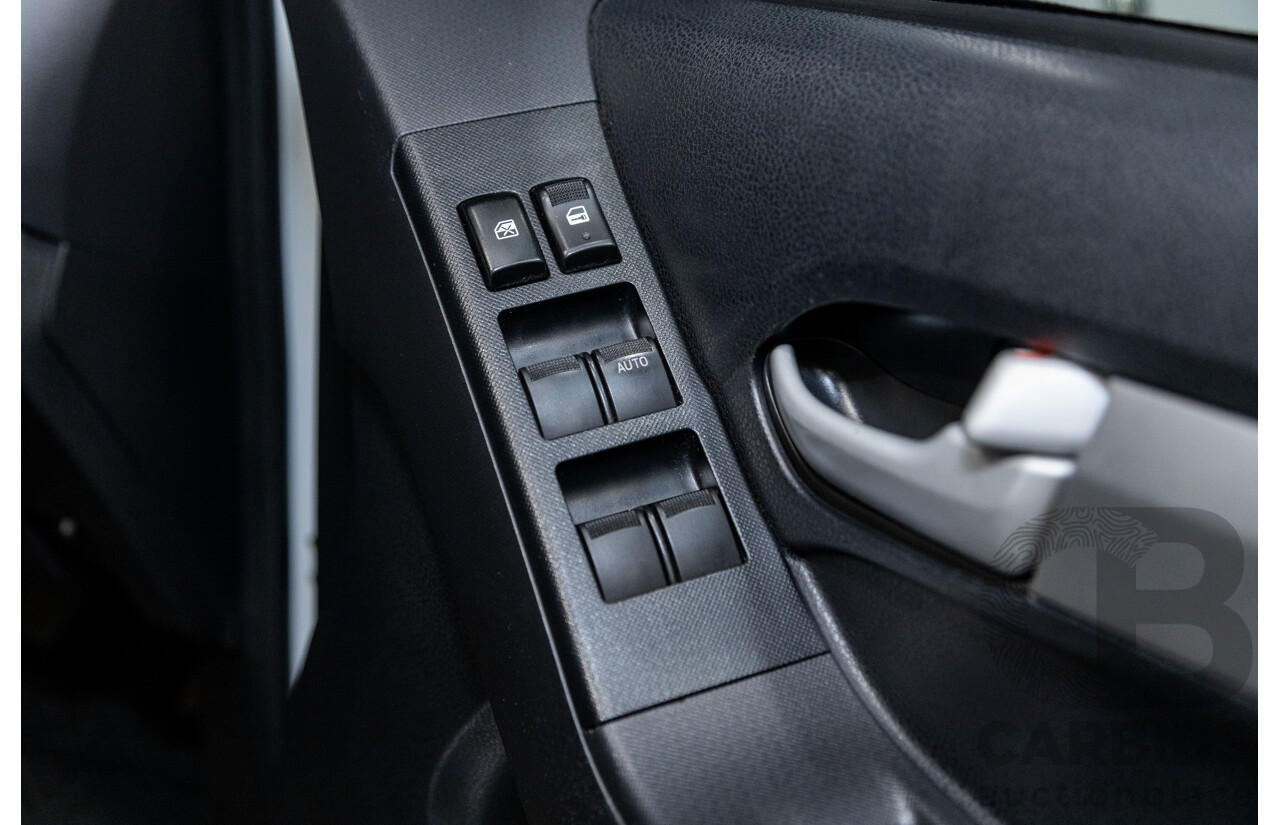 12/2014 Isuzu D-Max LS-U Hi-Ride (4x4) TF MY15 Crew Cab Utility White Turbo Diesel 3.0L