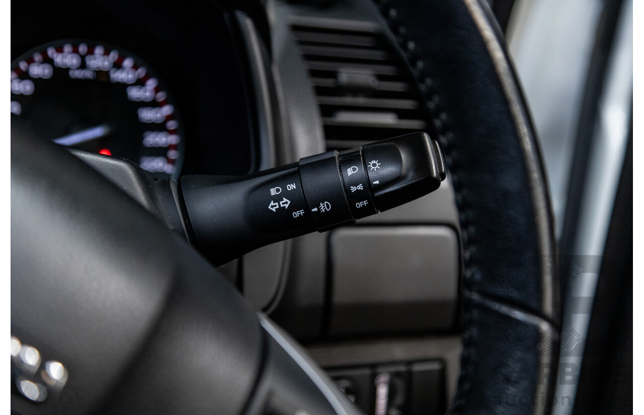 12/2014 Isuzu D-Max LS-U Hi-Ride (4x4) TF MY15 Crew Cab Utility White Turbo Diesel 3.0L