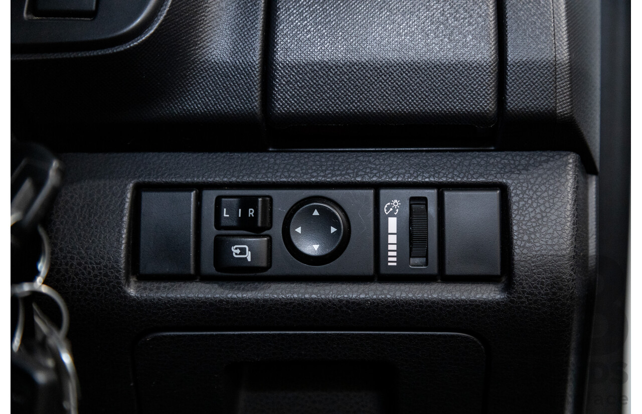 12/2014 Isuzu D-Max LS-U Hi-Ride (4x4) TF MY15 Crew Cab Utility White Turbo Diesel 3.0L