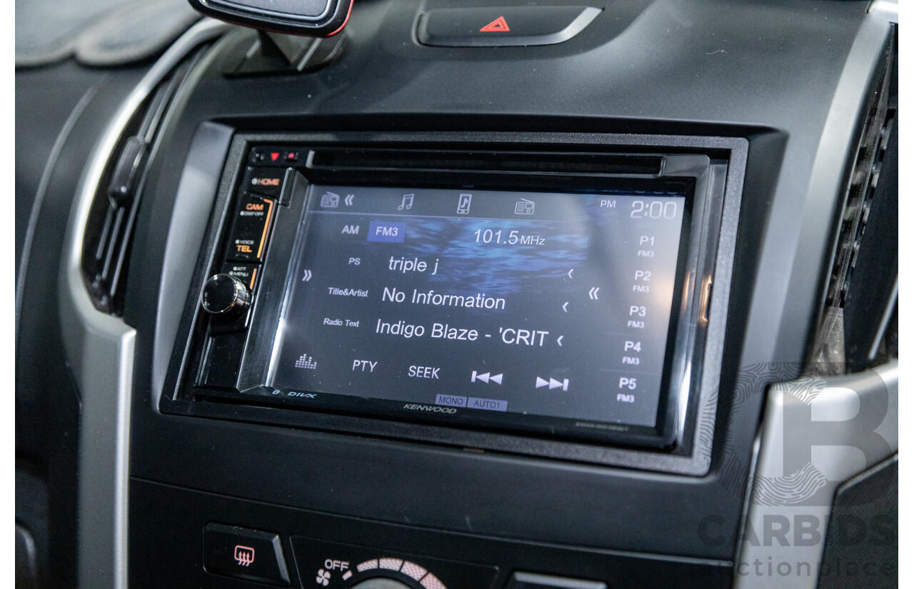 12/2014 Isuzu D-Max LS-U Hi-Ride (4x4) TF MY15 Crew Cab Utility White Turbo Diesel 3.0L