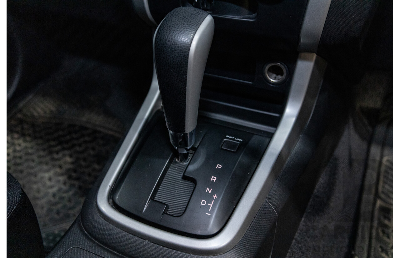 12/2014 Isuzu D-Max LS-U Hi-Ride (4x4) TF MY15 Crew Cab Utility White Turbo Diesel 3.0L