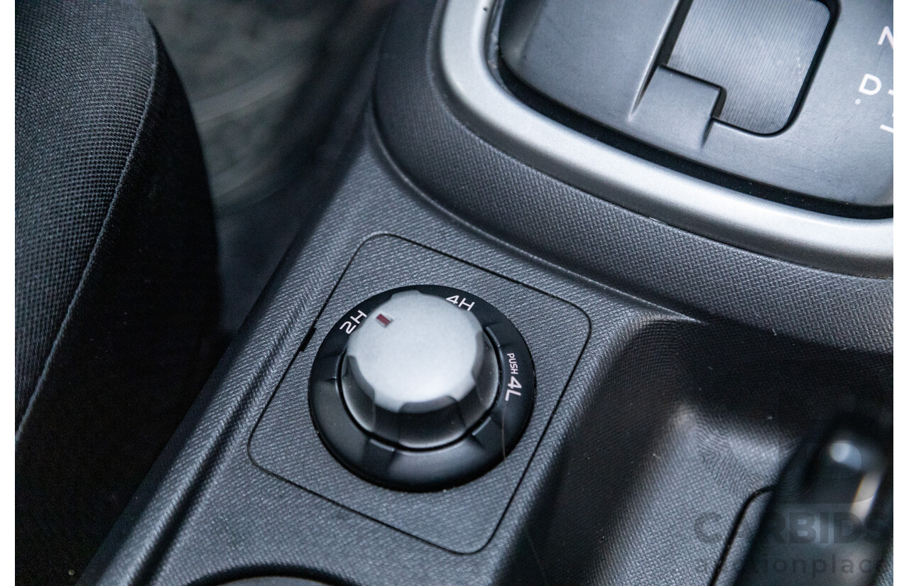 12/2014 Isuzu D-Max LS-U Hi-Ride (4x4) TF MY15 Crew Cab Utility White Turbo Diesel 3.0L