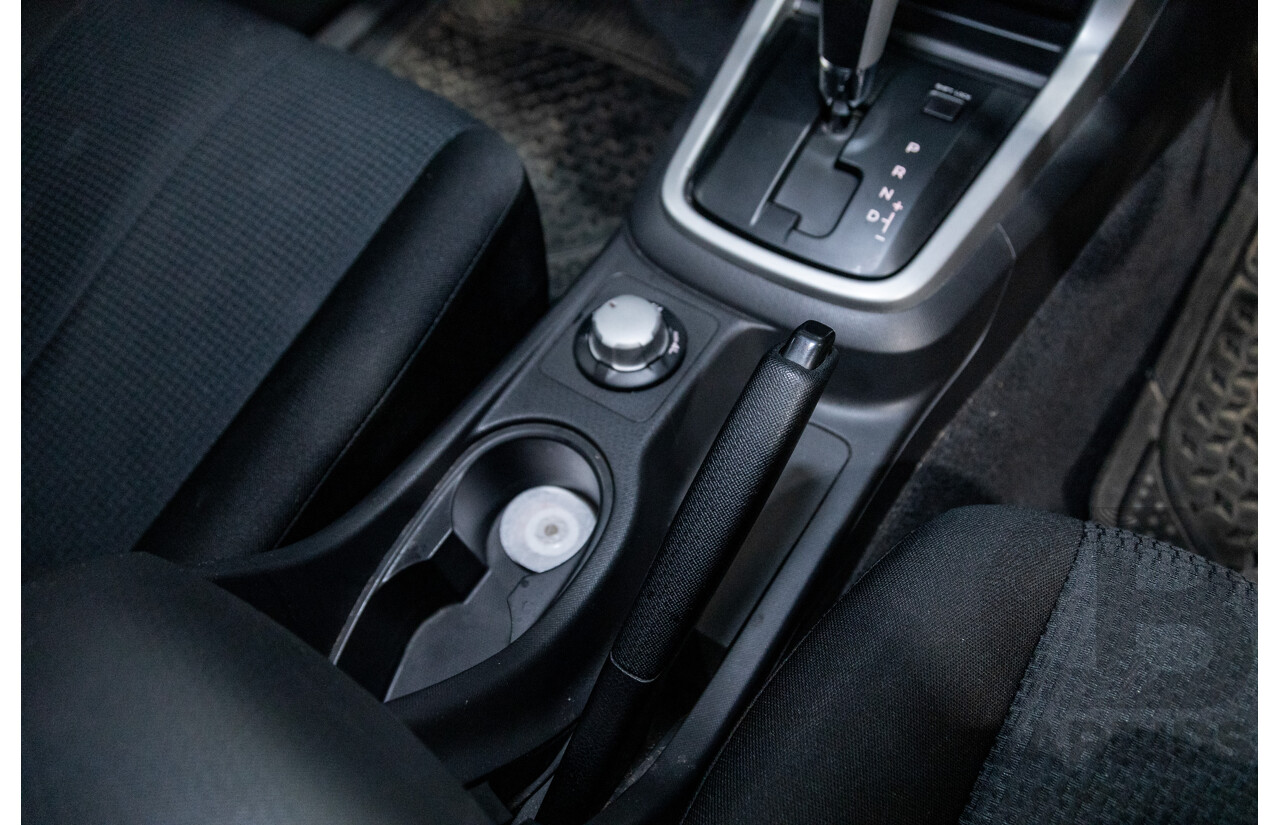 12/2014 Isuzu D-Max LS-U Hi-Ride (4x4) TF MY15 Crew Cab Utility White Turbo Diesel 3.0L