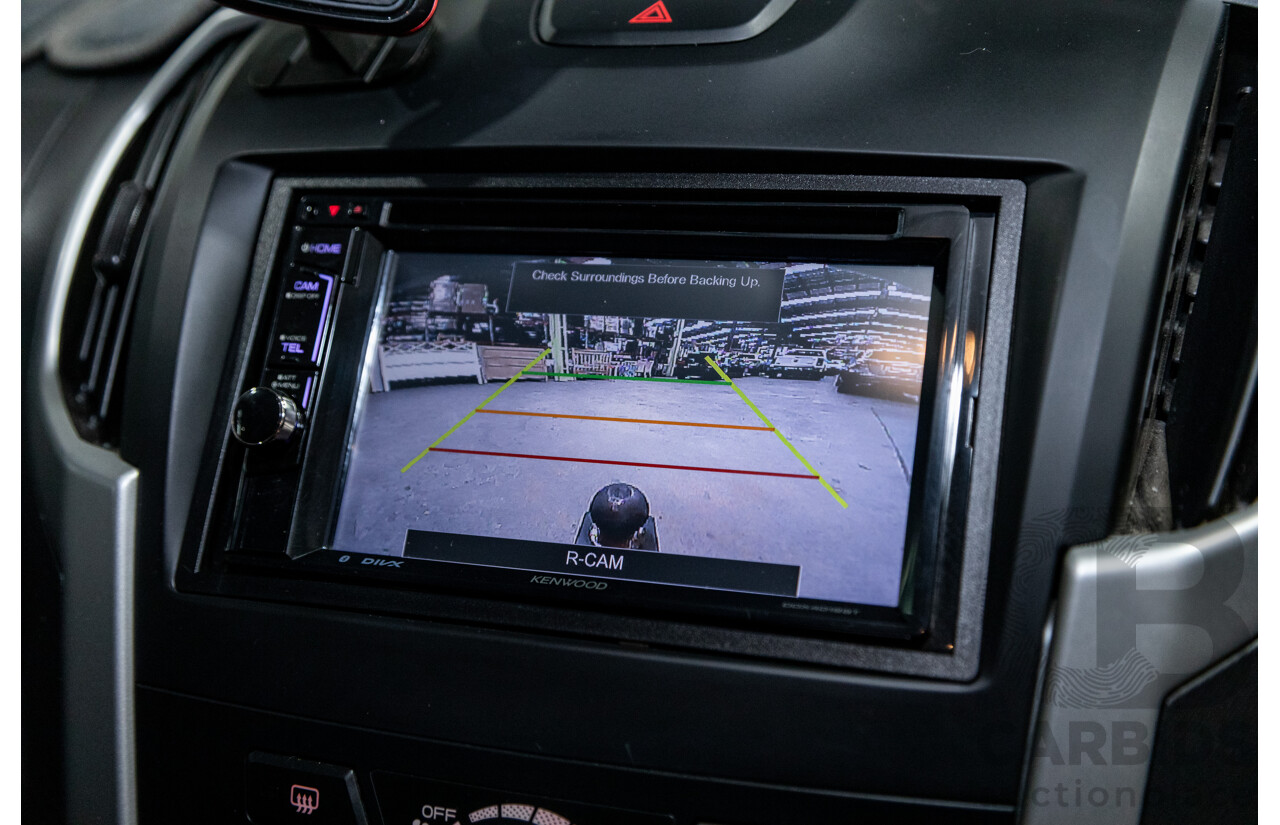 12/2014 Isuzu D-Max LS-U Hi-Ride (4x4) TF MY15 Crew Cab Utility White Turbo Diesel 3.0L