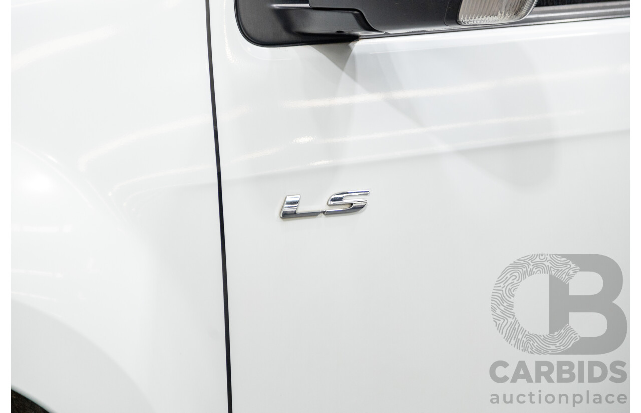 12/2014 Isuzu D-Max LS-U Hi-Ride (4x4) TF MY15 Crew Cab Utility White Turbo Diesel 3.0L