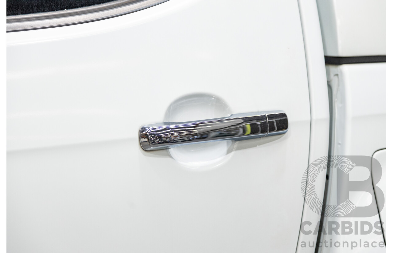 12/2014 Isuzu D-Max LS-U Hi-Ride (4x4) TF MY15 Crew Cab Utility White Turbo Diesel 3.0L