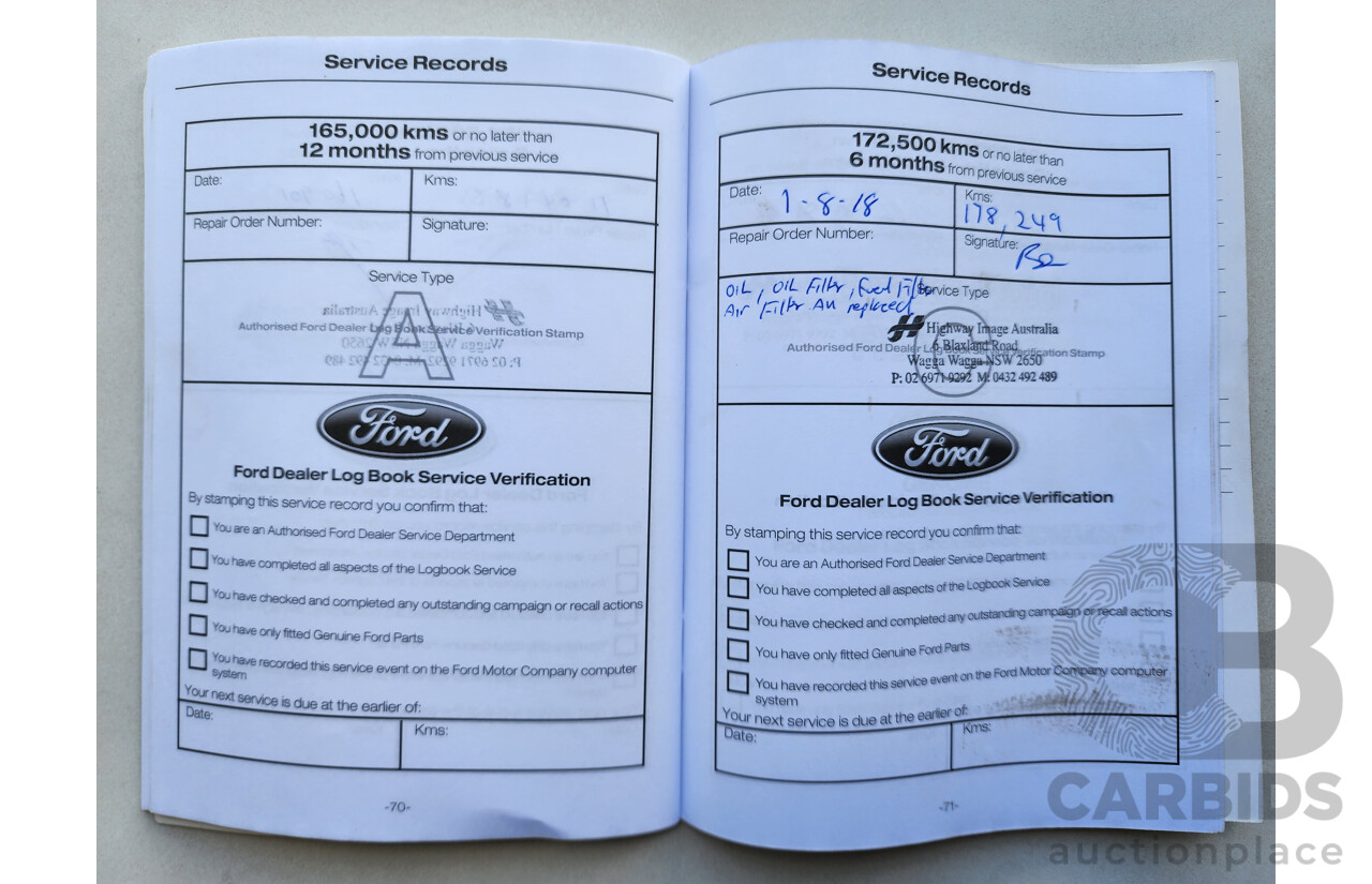 11/2014 Ford Ranger XLT 3.2 (4x4) PX Dual Cab Utility Blue 3.2L