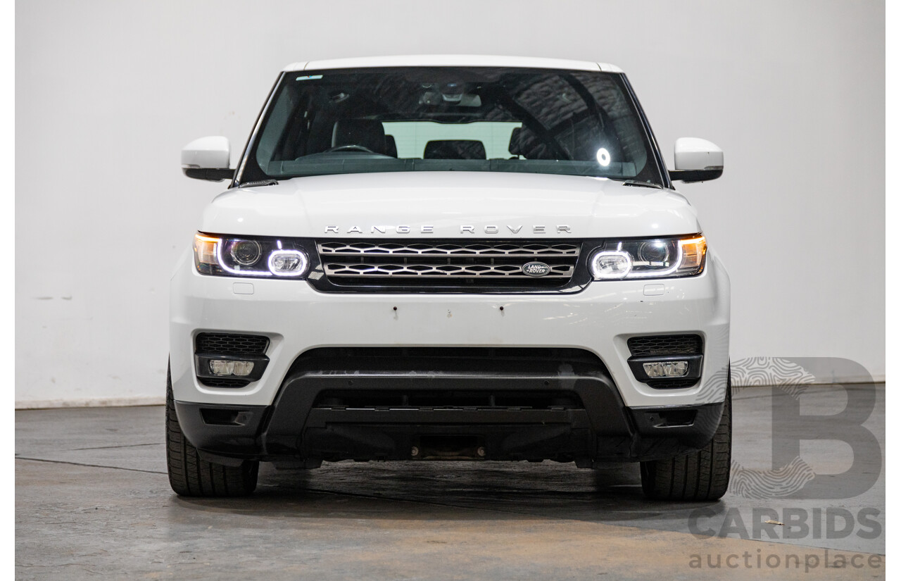 10/2015 Land Rover Range Rover Sport 3.0 SDV6 SE (AWD) LW MY15.5 4d Wagon Fuji White Twin Turbo Diesel V6 3.0L