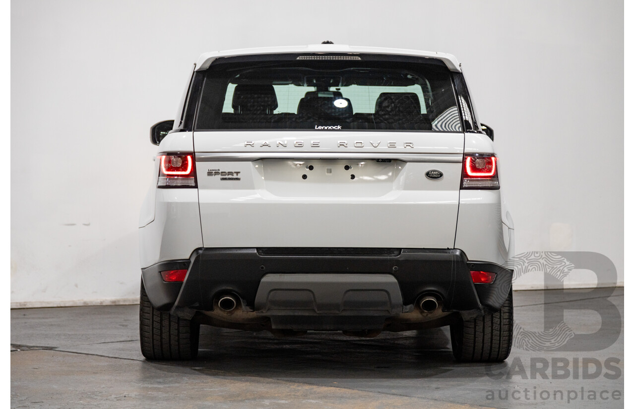 10/2015 Land Rover Range Rover Sport 3.0 SDV6 SE (AWD) LW MY15.5 4d Wagon Fuji White Twin Turbo Diesel V6 3.0L