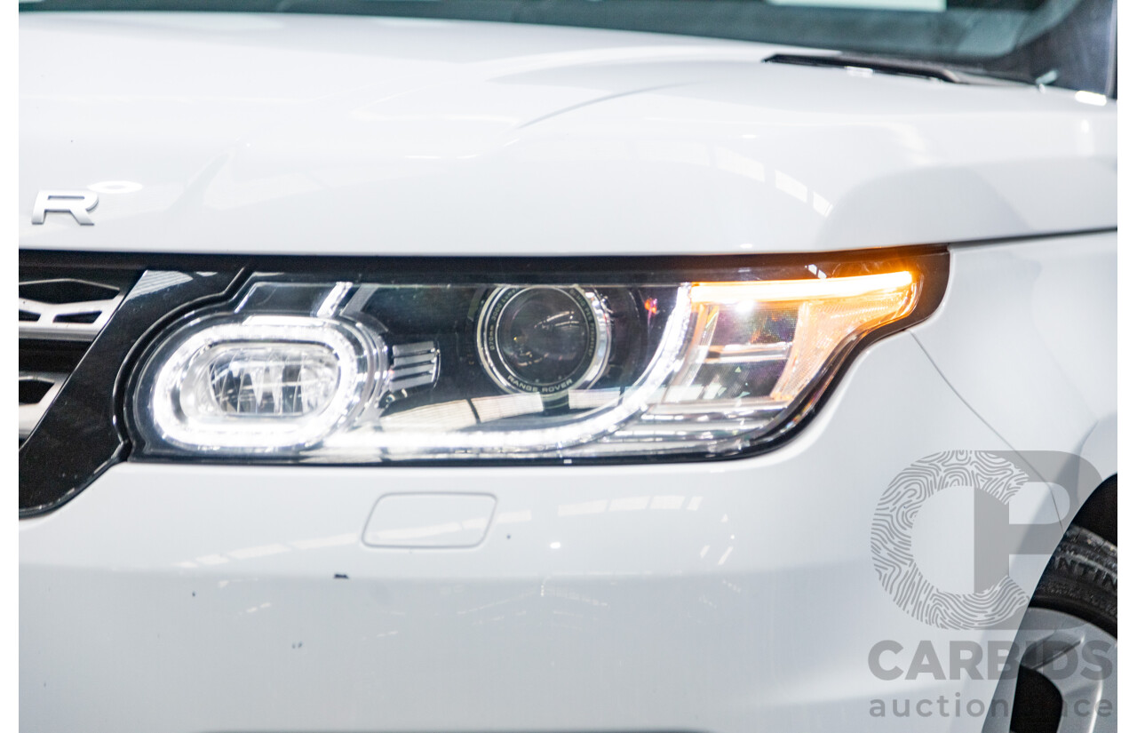 10/2015 Land Rover Range Rover Sport 3.0 SDV6 SE (AWD) LW MY15.5 4d Wagon Fuji White Twin Turbo Diesel V6 3.0L