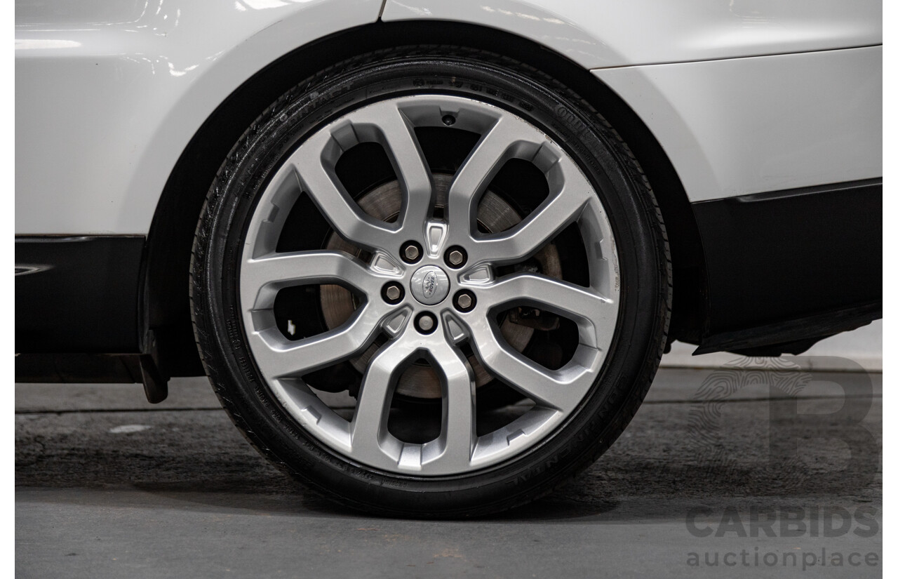 10/2015 Land Rover Range Rover Sport 3.0 SDV6 SE (AWD) LW MY15.5 4d Wagon Fuji White Twin Turbo Diesel V6 3.0L