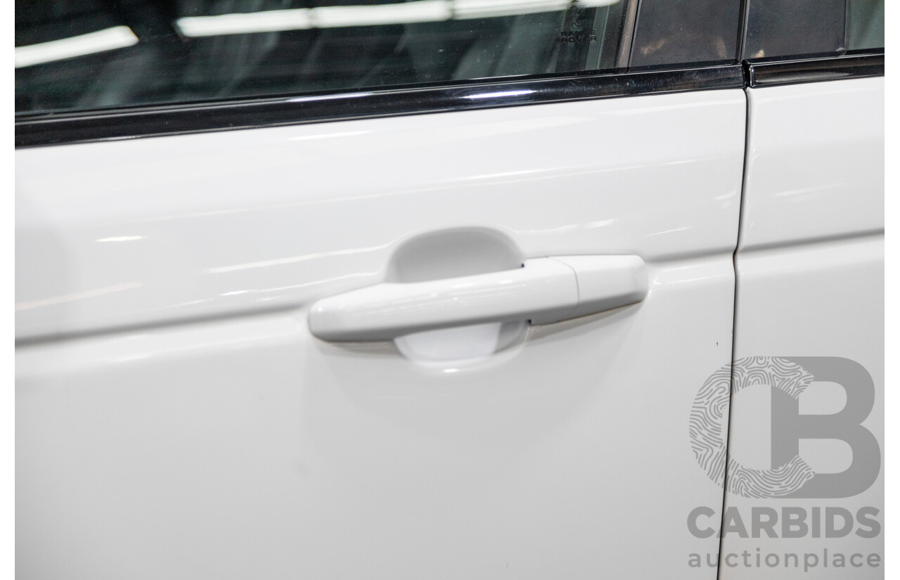 10/2015 Land Rover Range Rover Sport 3.0 SDV6 SE (AWD) LW MY15.5 4d Wagon Fuji White Twin Turbo Diesel V6 3.0L