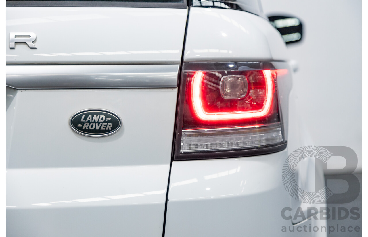 10/2015 Land Rover Range Rover Sport 3.0 SDV6 SE (AWD) LW MY15.5 4d Wagon Fuji White Twin Turbo Diesel V6 3.0L