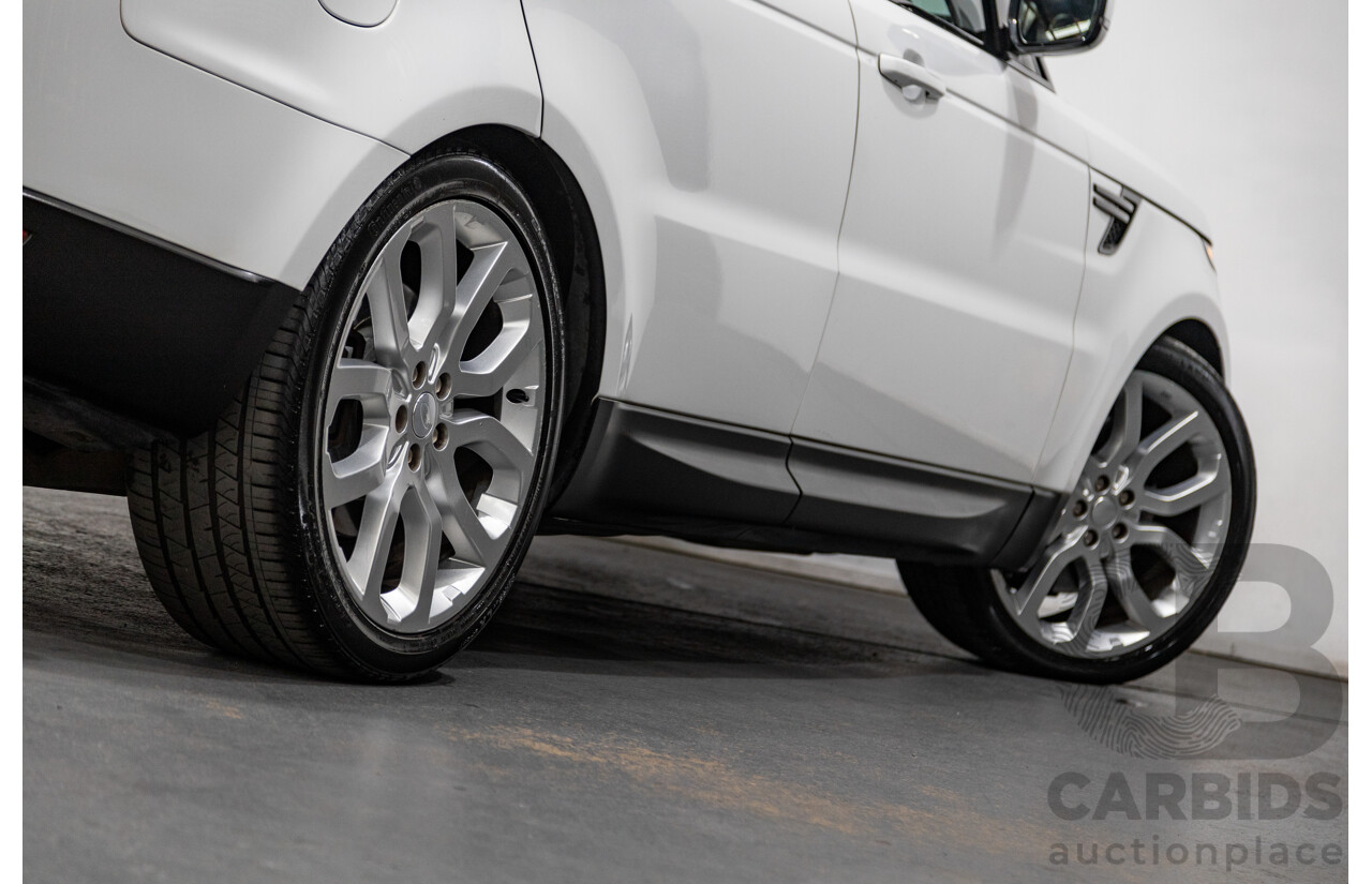 10/2015 Land Rover Range Rover Sport 3.0 SDV6 SE (AWD) LW MY15.5 4d Wagon Fuji White Twin Turbo Diesel V6 3.0L