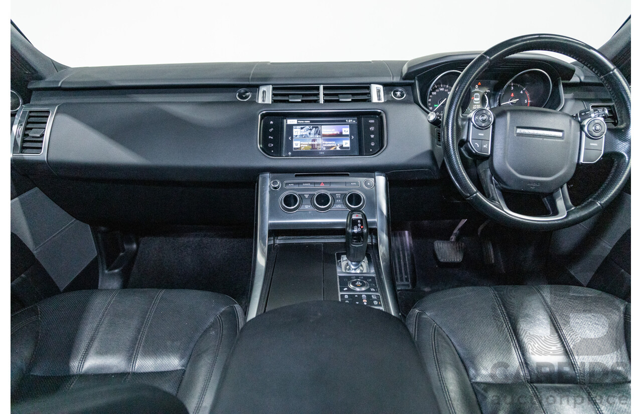10/2015 Land Rover Range Rover Sport 3.0 SDV6 SE (AWD) LW MY15.5 4d Wagon Fuji White Twin Turbo Diesel V6 3.0L