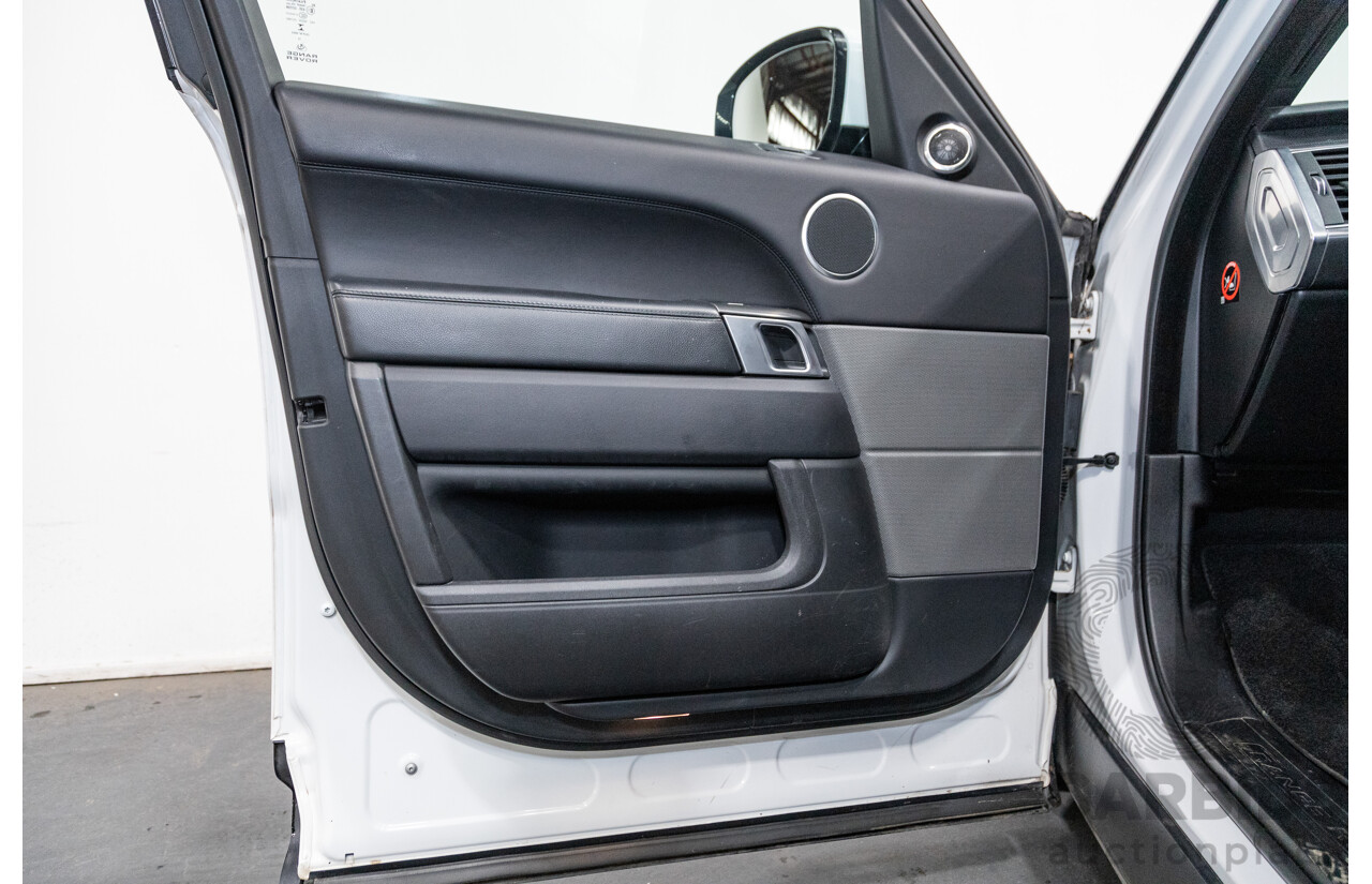 10/2015 Land Rover Range Rover Sport 3.0 SDV6 SE (AWD) LW MY15.5 4d Wagon Fuji White Twin Turbo Diesel V6 3.0L