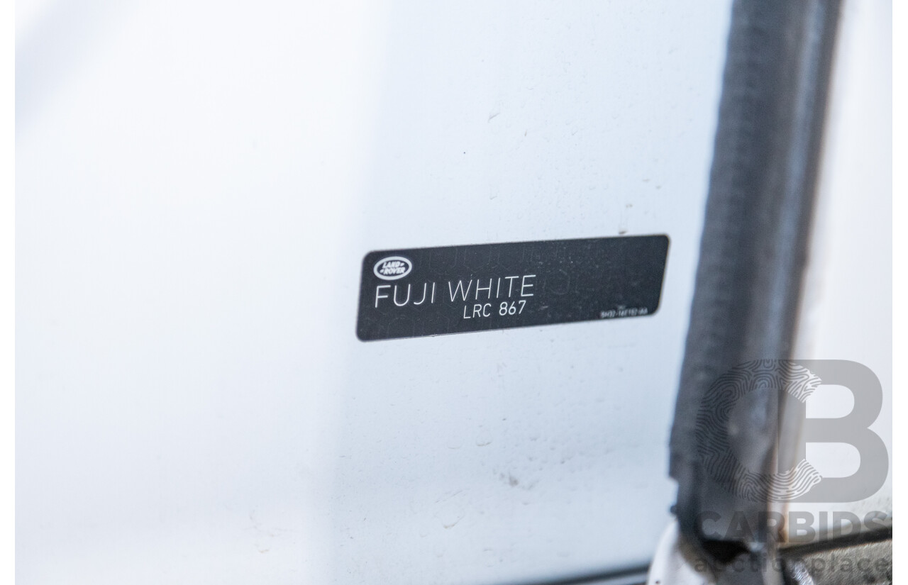 10/2015 Land Rover Range Rover Sport 3.0 SDV6 SE (AWD) LW MY15.5 4d Wagon Fuji White Twin Turbo Diesel V6 3.0L