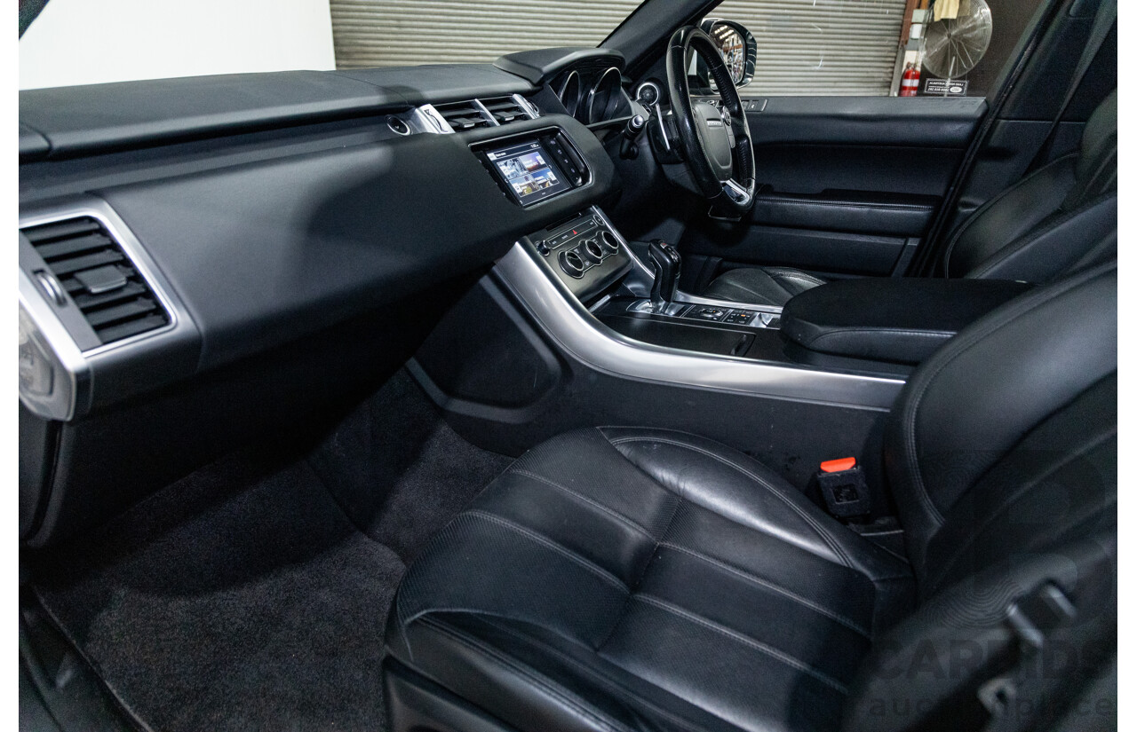 10/2015 Land Rover Range Rover Sport 3.0 SDV6 SE (AWD) LW MY15.5 4d Wagon Fuji White Twin Turbo Diesel V6 3.0L