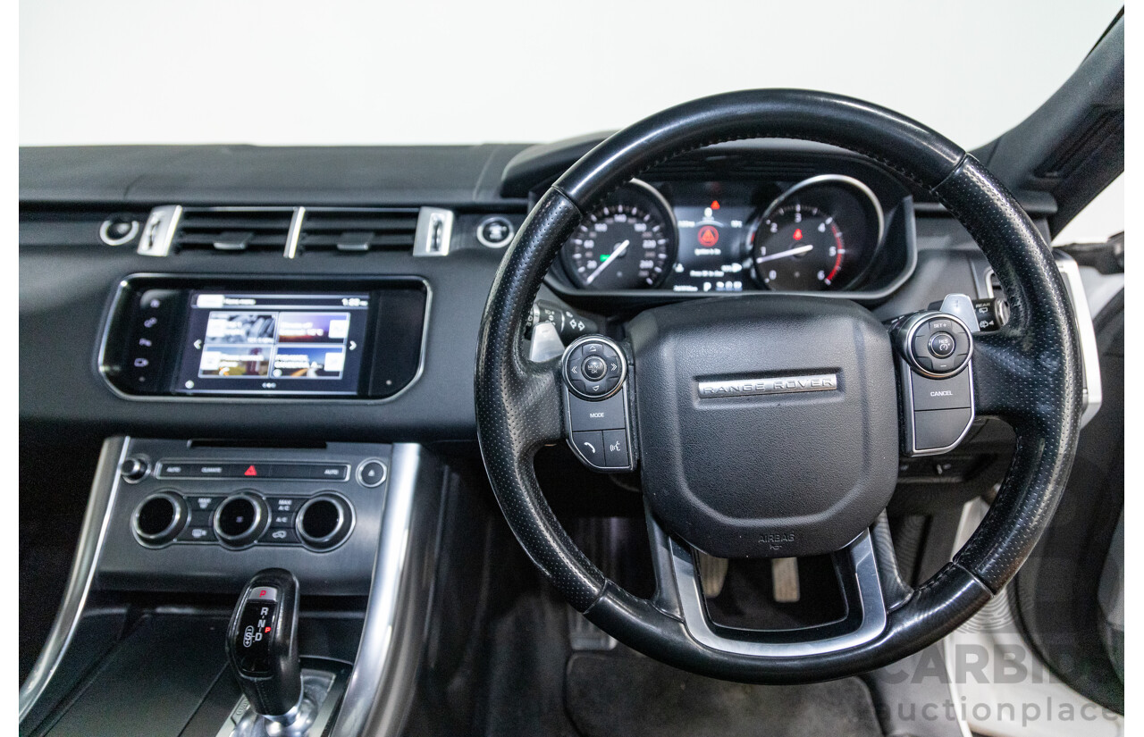 10/2015 Land Rover Range Rover Sport 3.0 SDV6 SE (AWD) LW MY15.5 4d Wagon Fuji White Twin Turbo Diesel V6 3.0L