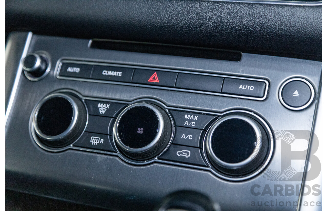 10/2015 Land Rover Range Rover Sport 3.0 SDV6 SE (AWD) LW MY15.5 4d Wagon Fuji White Twin Turbo Diesel V6 3.0L