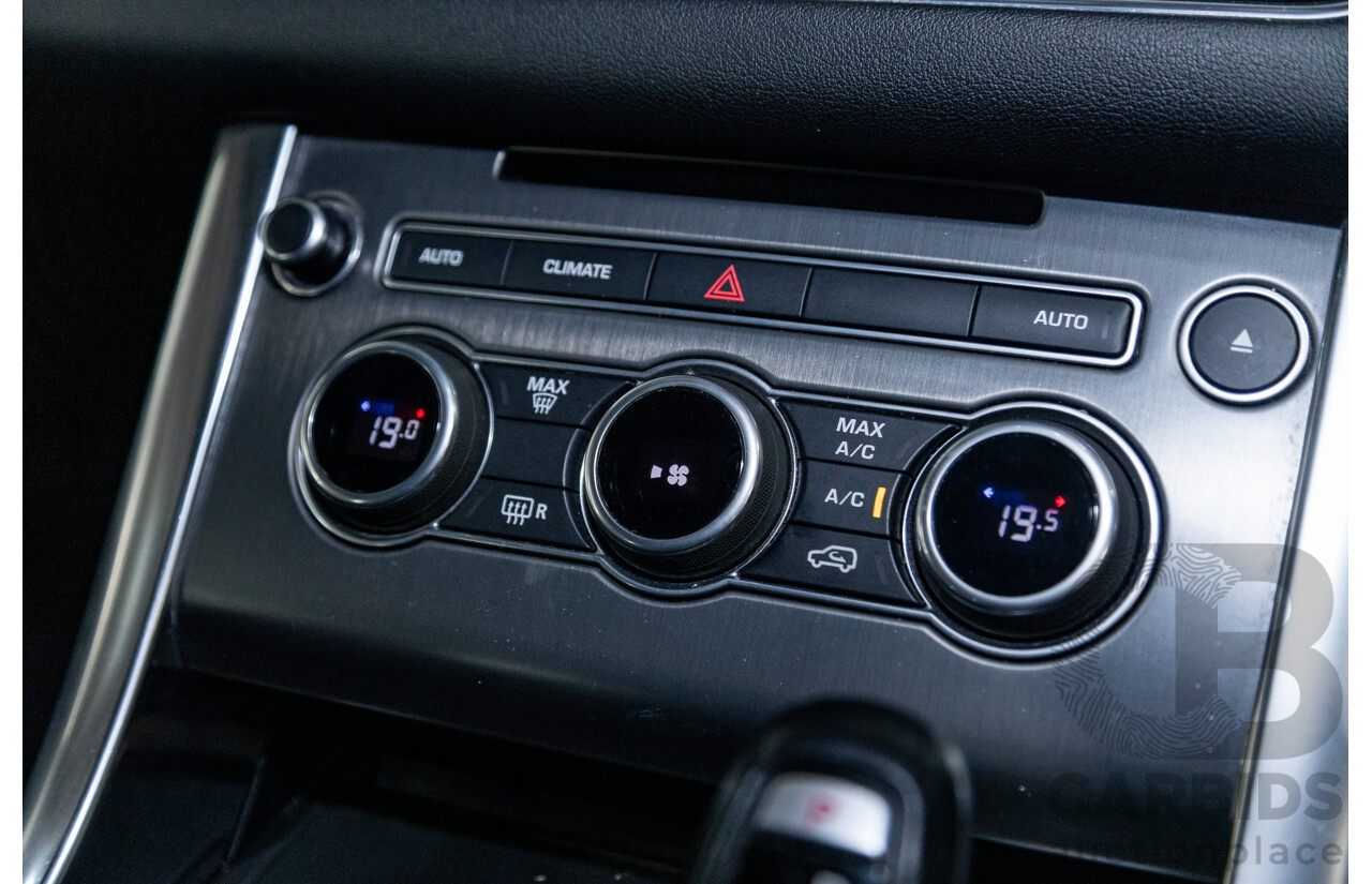 10/2015 Land Rover Range Rover Sport 3.0 SDV6 SE (AWD) LW MY15.5 4d Wagon Fuji White Twin Turbo Diesel V6 3.0L