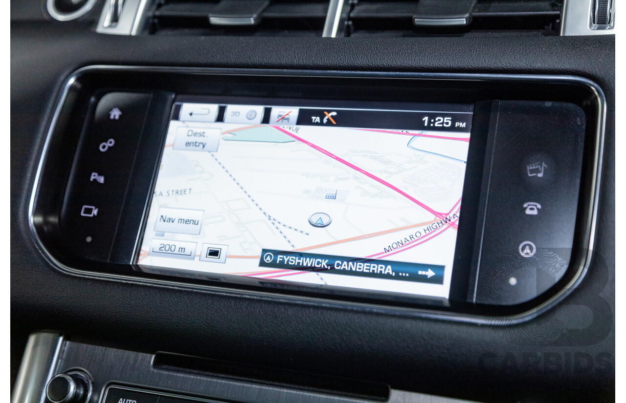 10/2015 Land Rover Range Rover Sport 3.0 SDV6 SE (AWD) LW MY15.5 4d Wagon Fuji White Twin Turbo Diesel V6 3.0L