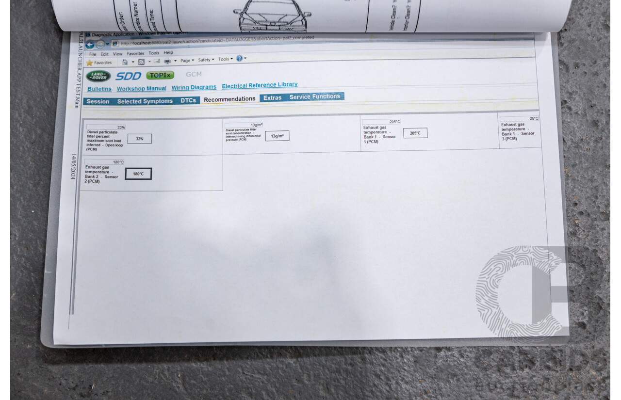 10/2015 Land Rover Range Rover Sport 3.0 SDV6 SE (AWD) LW MY15.5 4d Wagon Fuji White Twin Turbo Diesel V6 3.0L