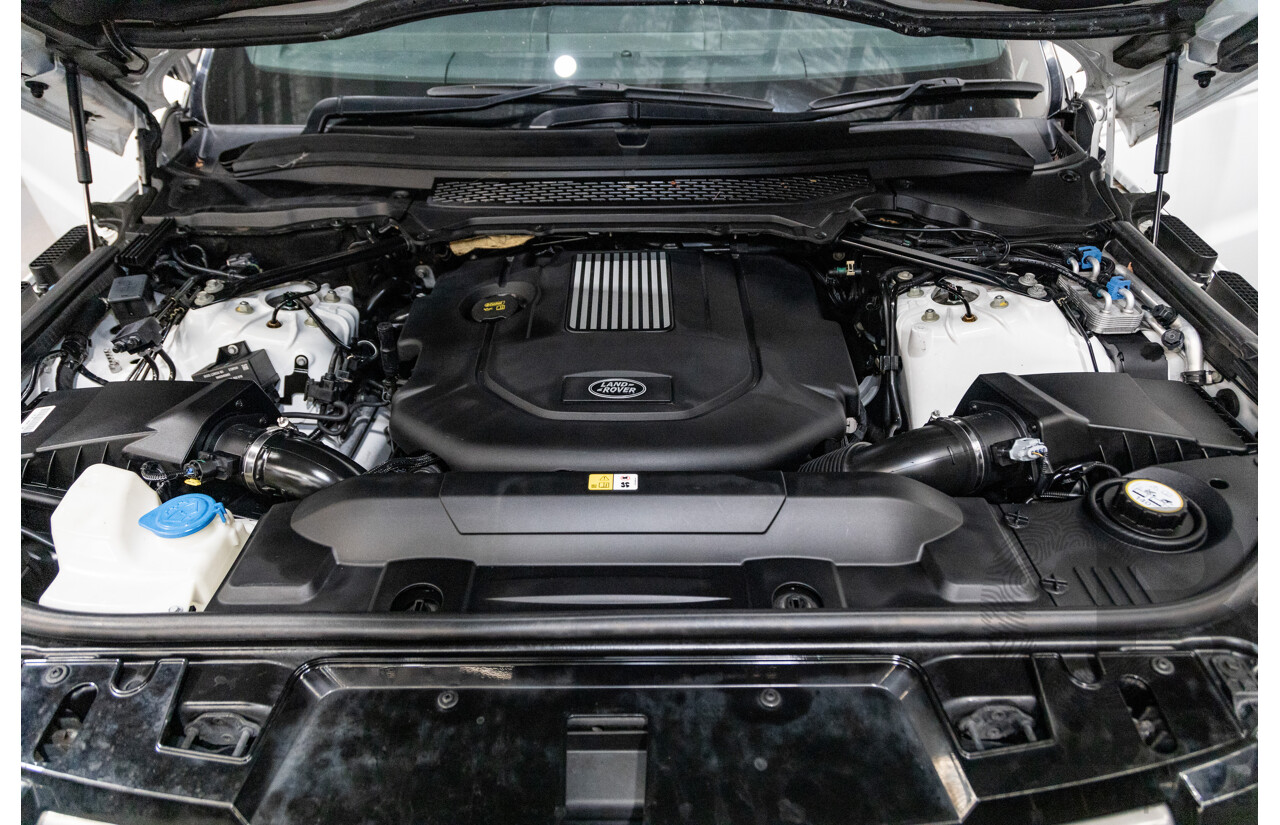 10/2015 Land Rover Range Rover Sport 3.0 SDV6 SE (AWD) LW MY15.5 4d Wagon Fuji White Twin Turbo Diesel V6 3.0L