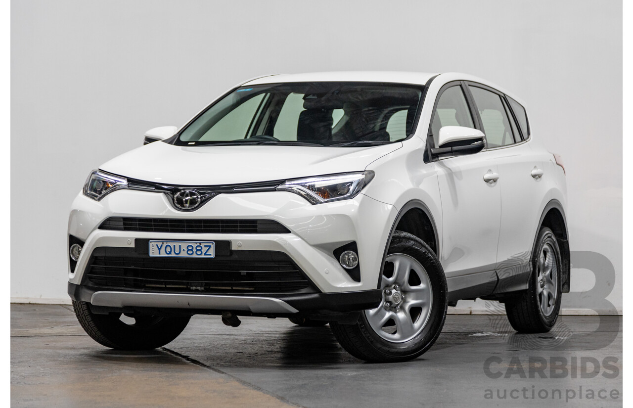 11/2018 Toyota Rav4 GX (AWD) ASA44R 4d Wagon White 2.5L