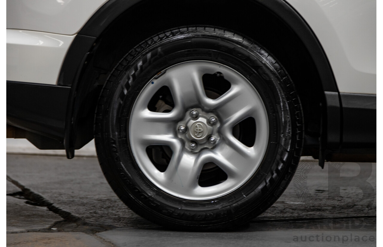 11/2018 Toyota Rav4 GX (AWD) ASA44R 4d Wagon White 2.5L