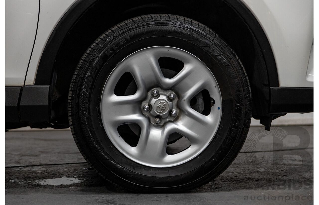 11/2018 Toyota Rav4 GX (AWD) ASA44R 4d Wagon White 2.5L