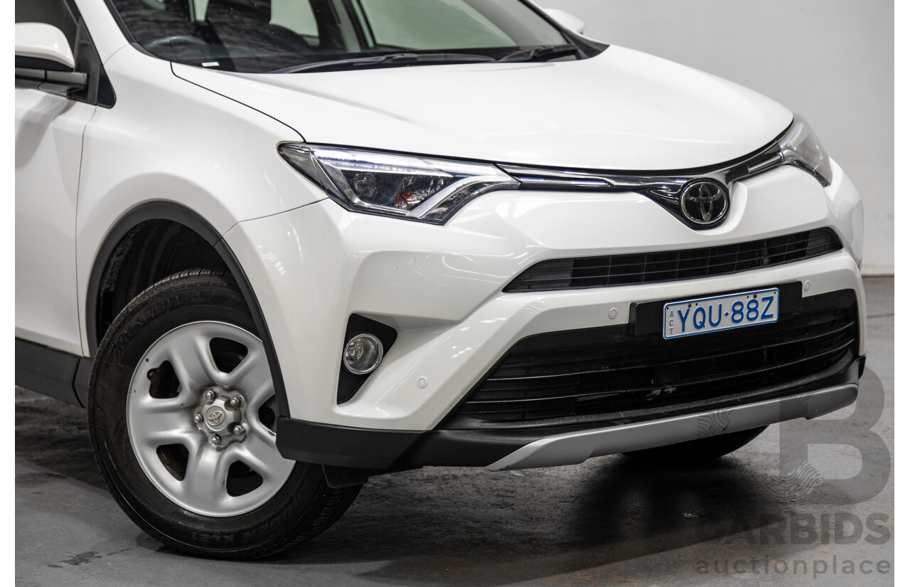 11/2018 Toyota Rav4 GX (AWD) ASA44R 4d Wagon White 2.5L