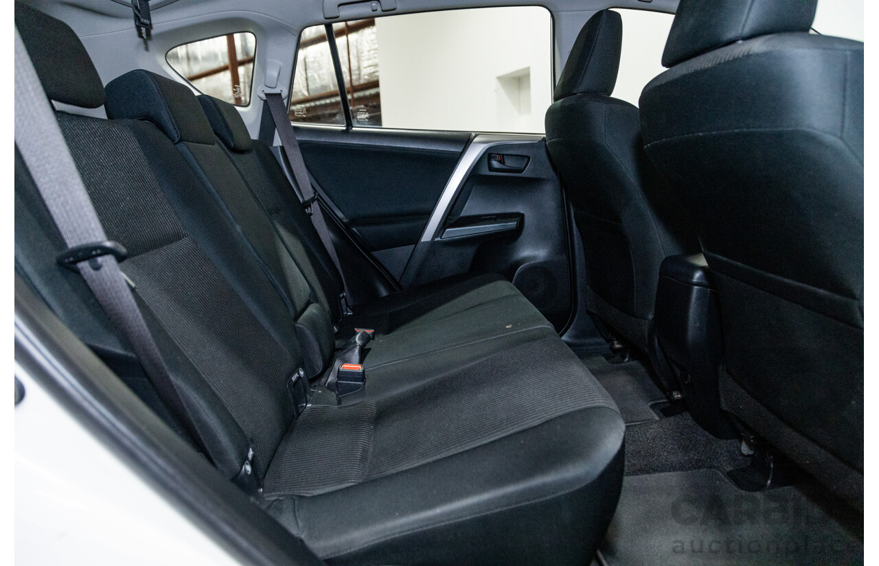 11/2018 Toyota Rav4 GX (AWD) ASA44R 4d Wagon White 2.5L