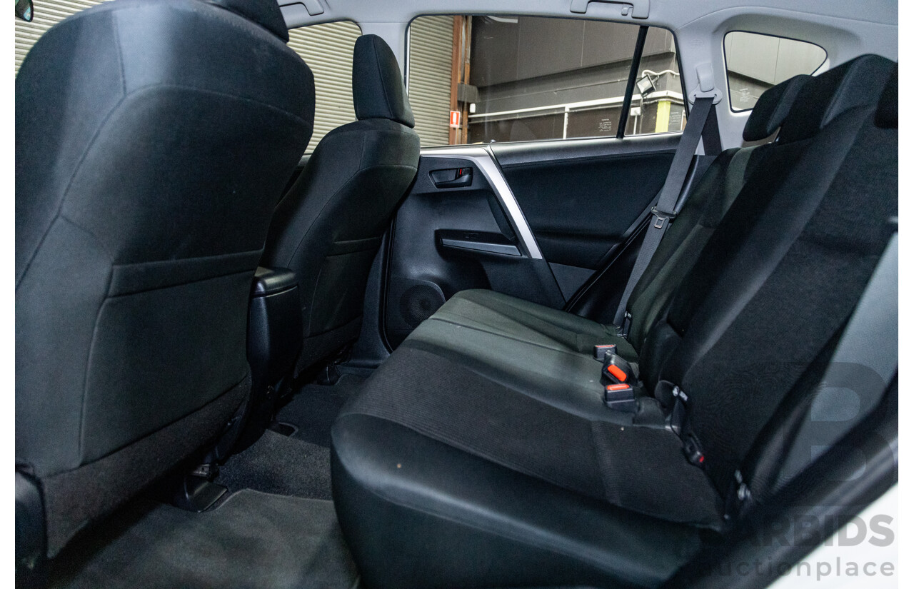 11/2018 Toyota Rav4 GX (AWD) ASA44R 4d Wagon White 2.5L