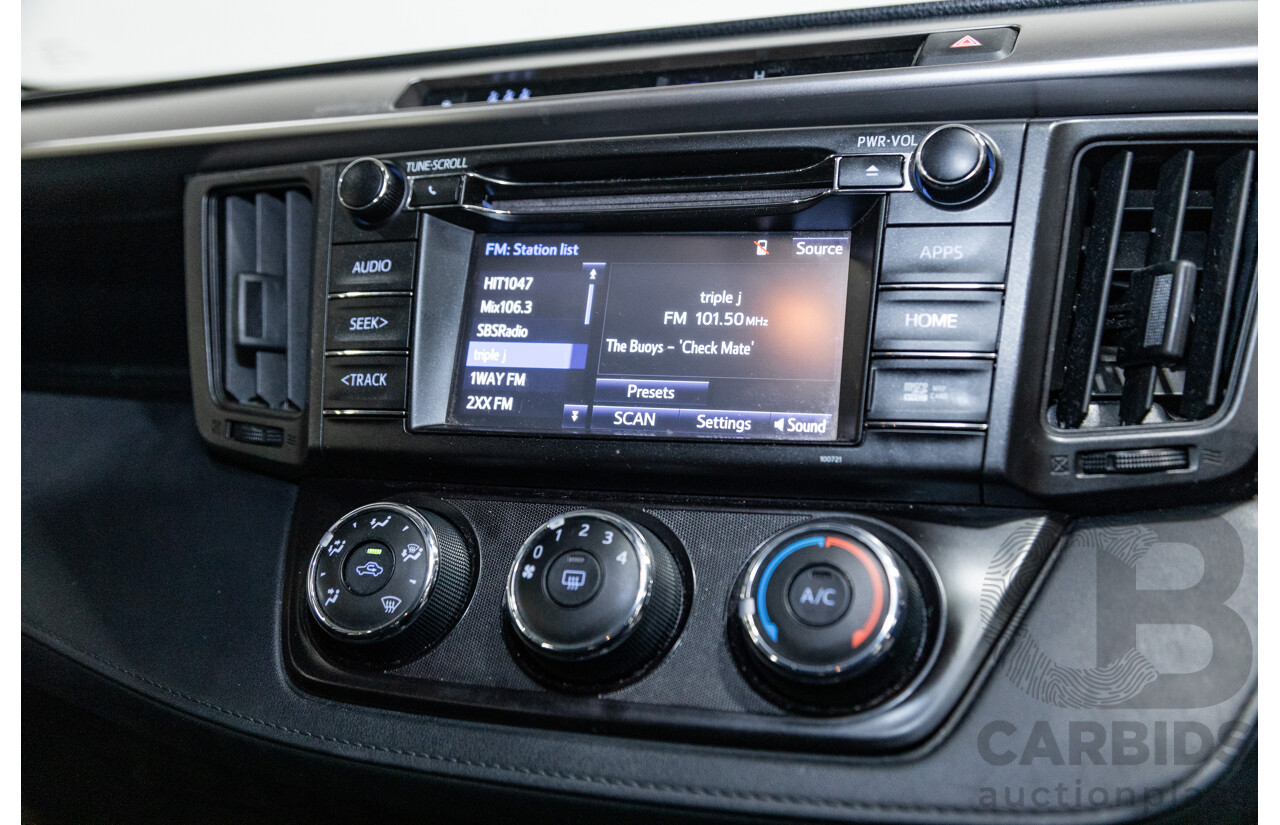 11/2018 Toyota Rav4 GX (AWD) ASA44R 4d Wagon White 2.5L