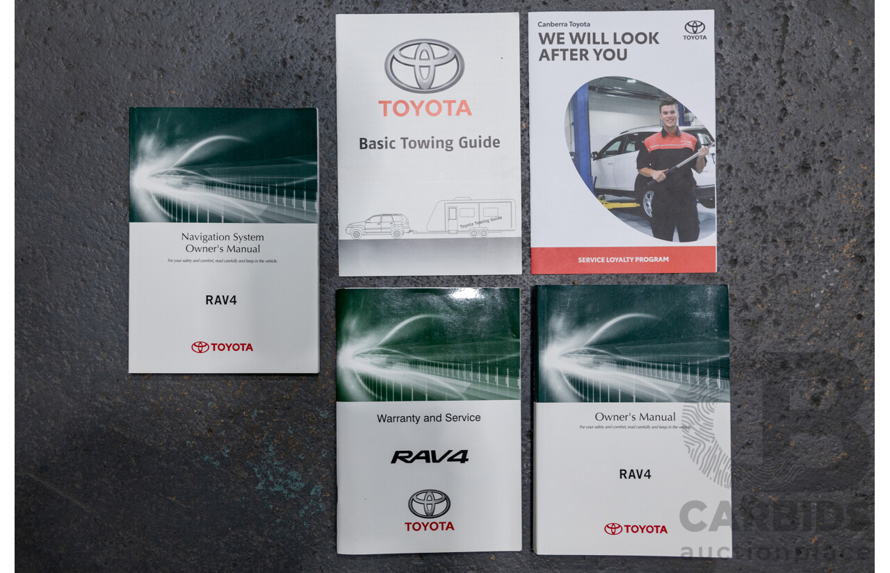 11/2018 Toyota Rav4 GX (AWD) ASA44R 4d Wagon White 2.5L