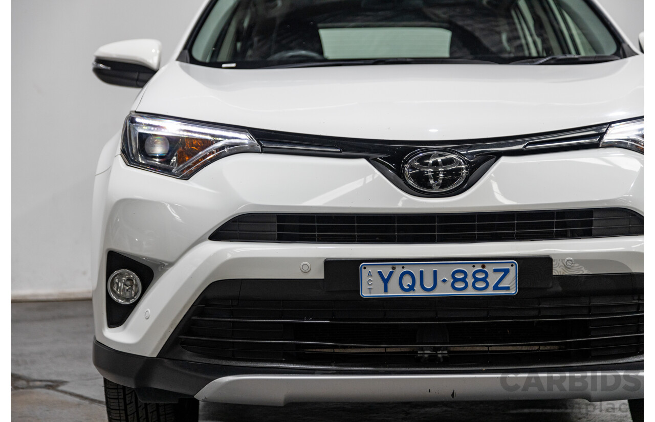 11/2018 Toyota Rav4 GX (AWD) ASA44R 4d Wagon White 2.5L