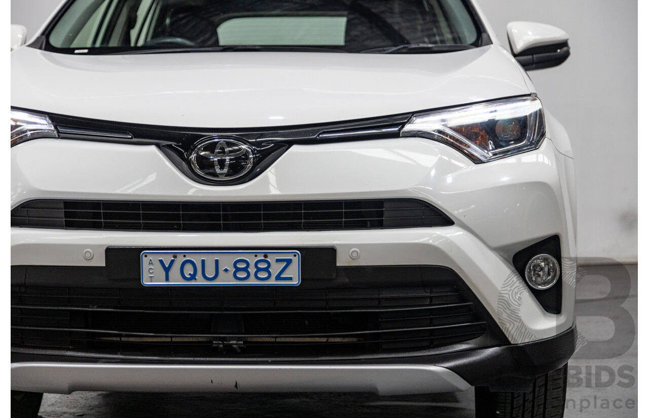 11/2018 Toyota Rav4 GX (AWD) ASA44R 4d Wagon White 2.5L