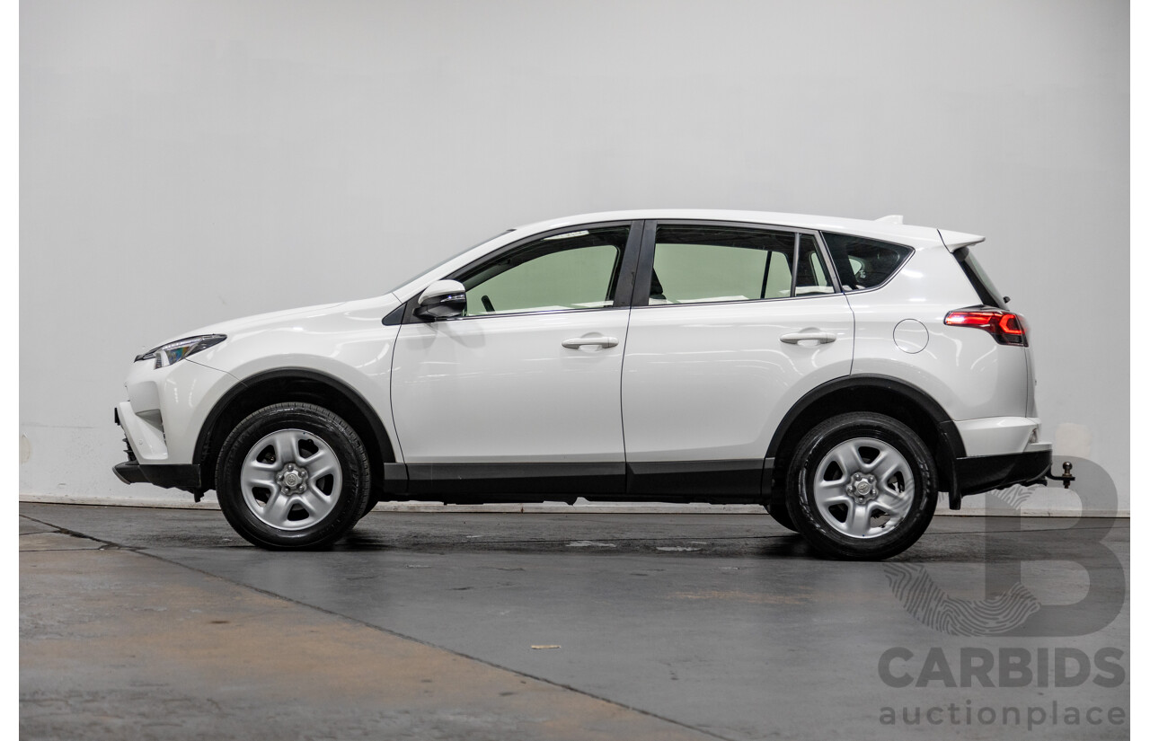 11/2018 Toyota Rav4 GX (AWD) ASA44R 4d Wagon White 2.5L