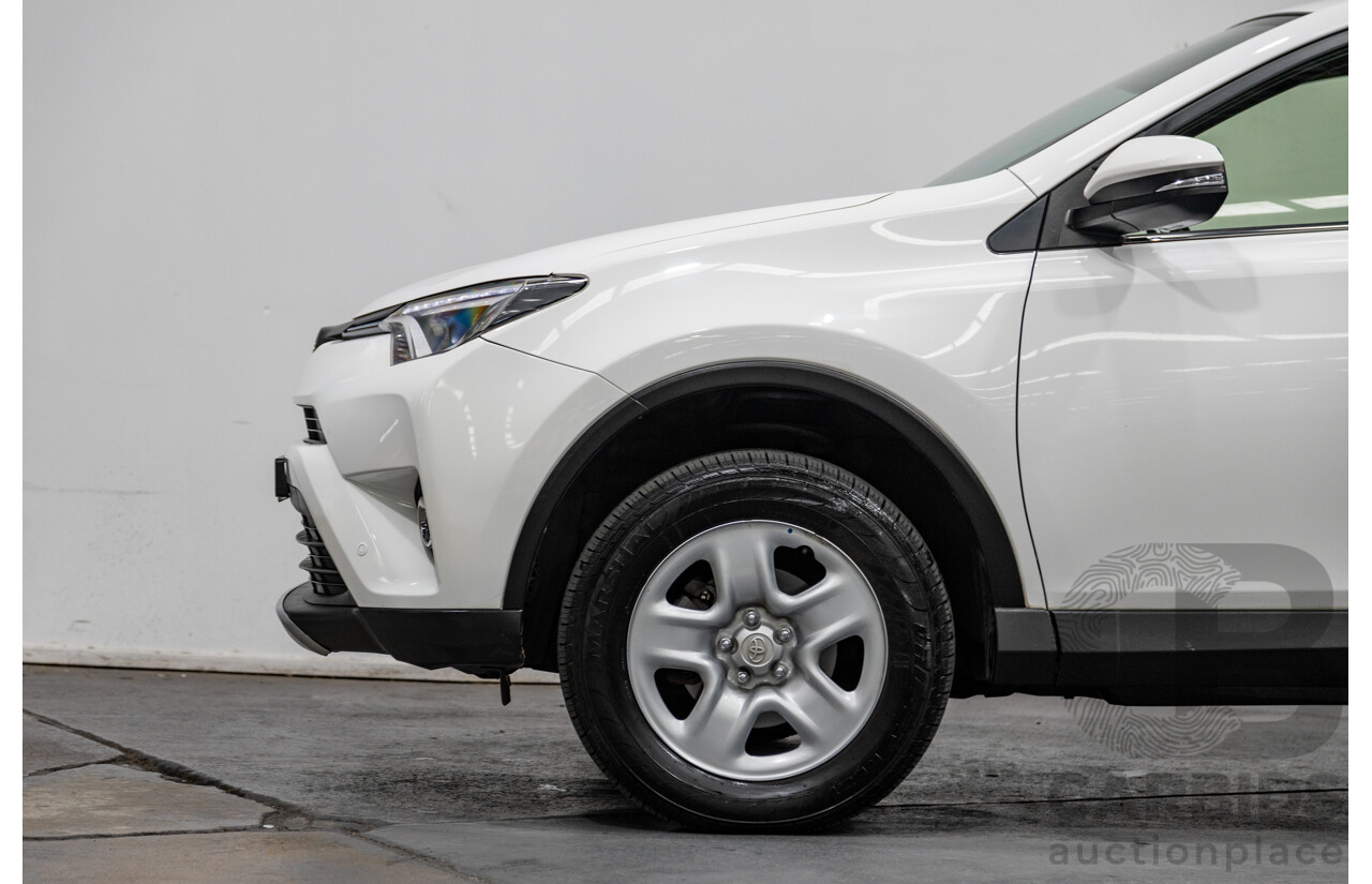 11/2018 Toyota Rav4 GX (AWD) ASA44R 4d Wagon White 2.5L