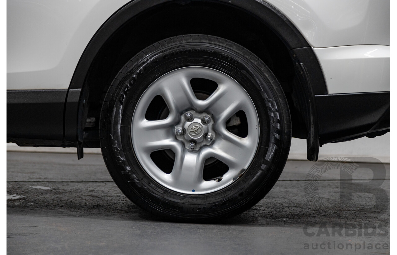 11/2018 Toyota Rav4 GX (AWD) ASA44R 4d Wagon White 2.5L