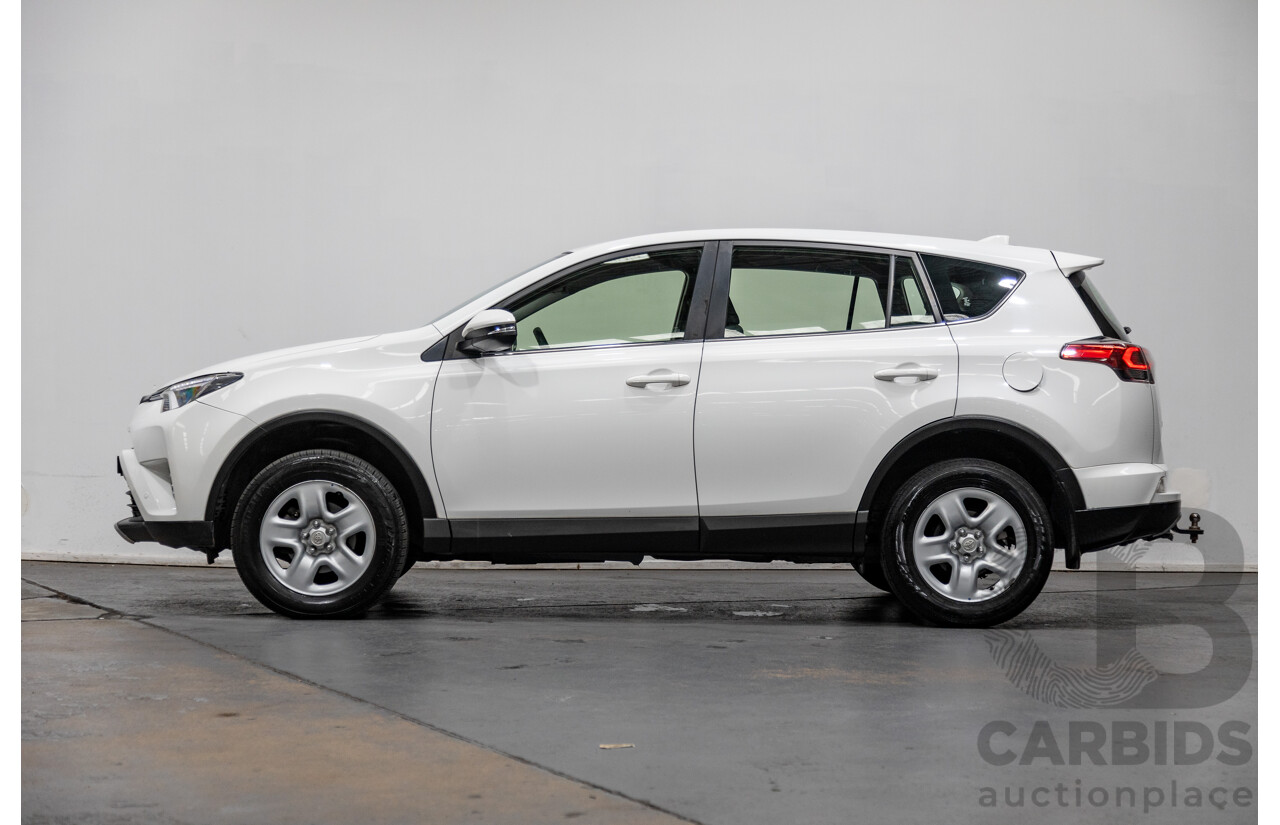 11/2018 Toyota Rav4 GX (AWD) ASA44R 4d Wagon White 2.5L