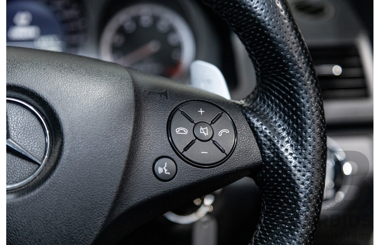 5/2009 Mercedes Benz C63 AMG W204 4d Sedan Cubanite Silver Metallic V8 6.2L