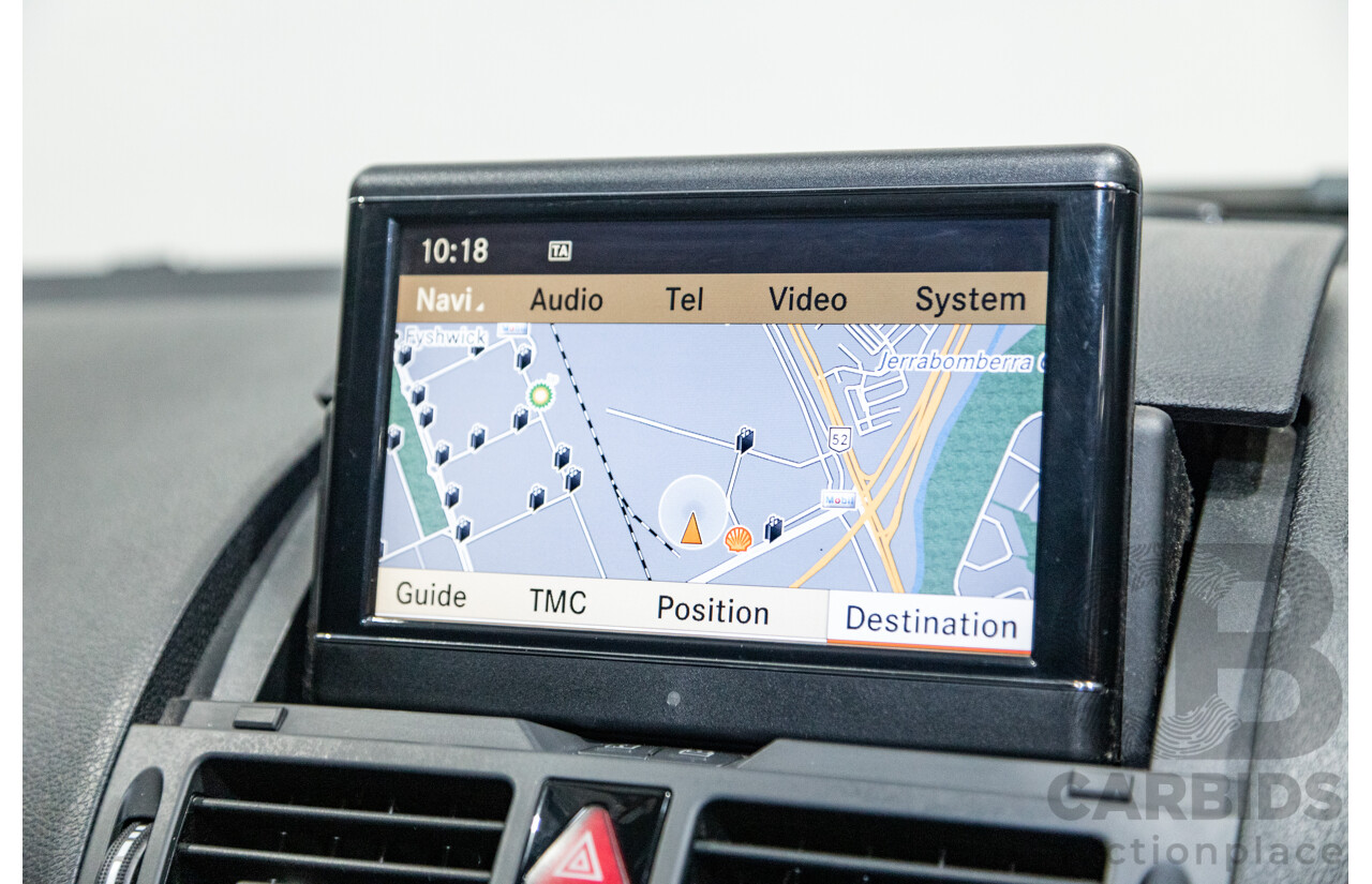 5/2009 Mercedes Benz C63 AMG W204 4d Sedan Cubanite Silver Metallic V8 6.2L