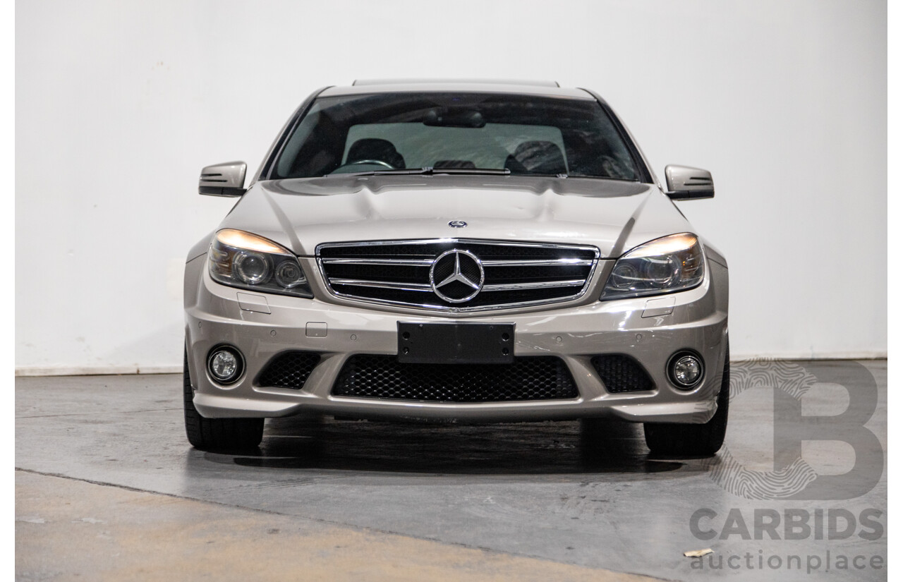 5/2009 Mercedes Benz C63 AMG W204 4d Sedan Cubanite Silver Metallic V8 6.2L