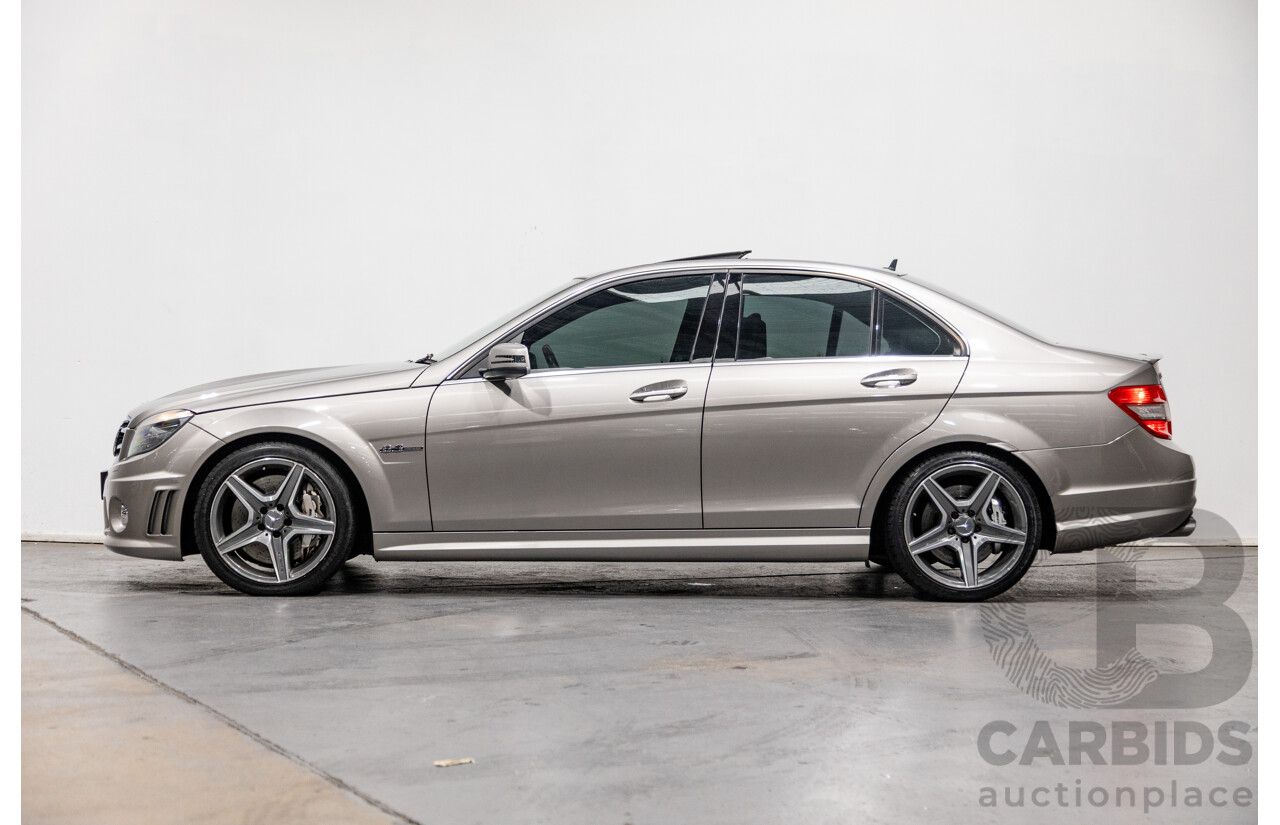 5/2009 Mercedes Benz C63 AMG W204 4d Sedan Cubanite Silver Metallic V8 6.2L
