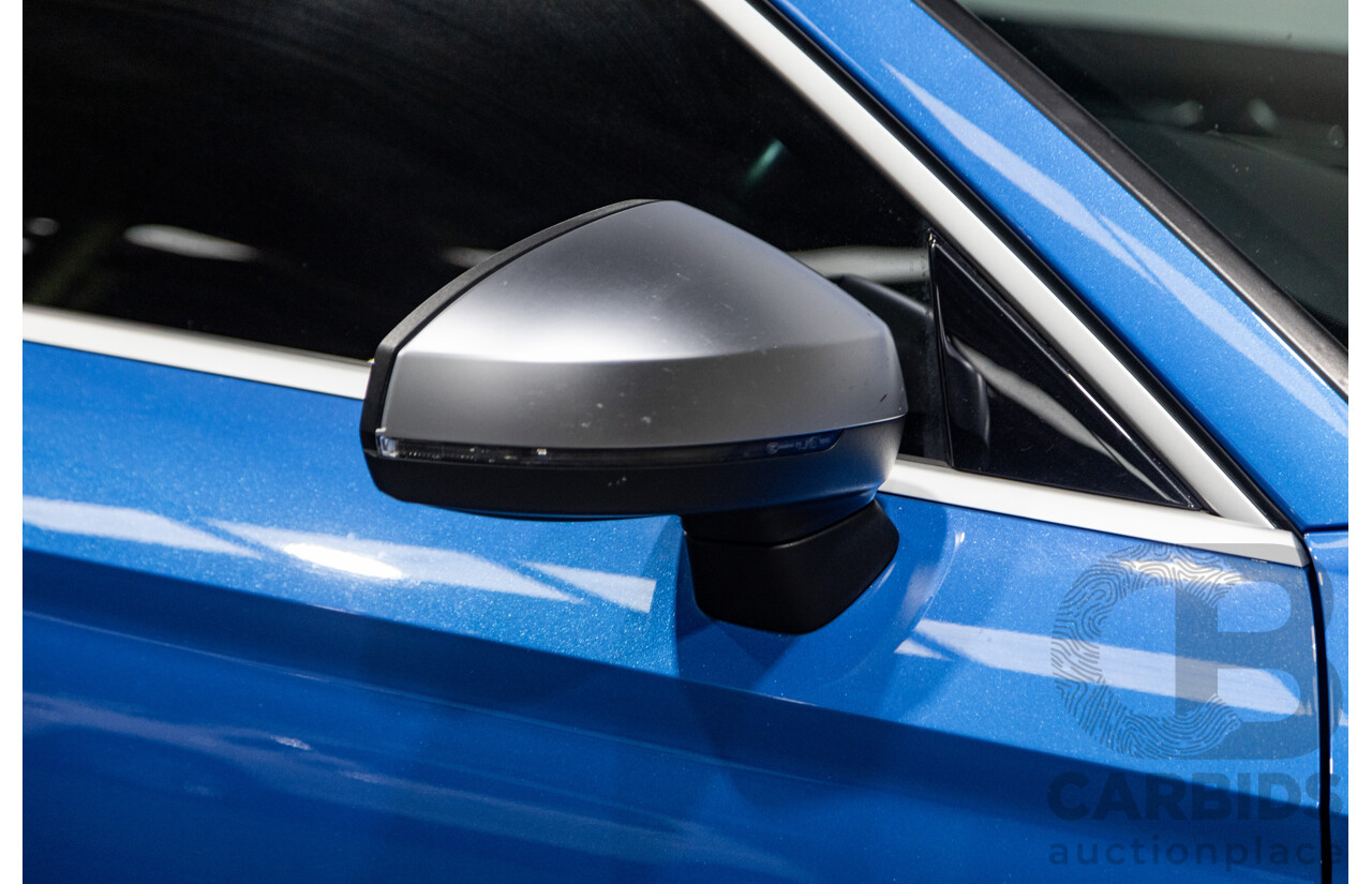 10/2017 Audi RS3 Quattro (AWD) MY18 8V 4d Sedan Ara Blue Crystal Pearl Turbo 2.5L - Modified Stage 2