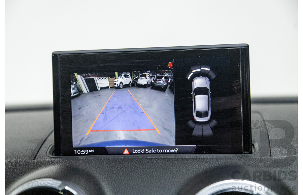 10/2017 Audi RS3 Quattro (AWD) MY18 8V 4d Sedan Ara Blue Crystal Pearl Turbo 2.5L - Modified Stage 2