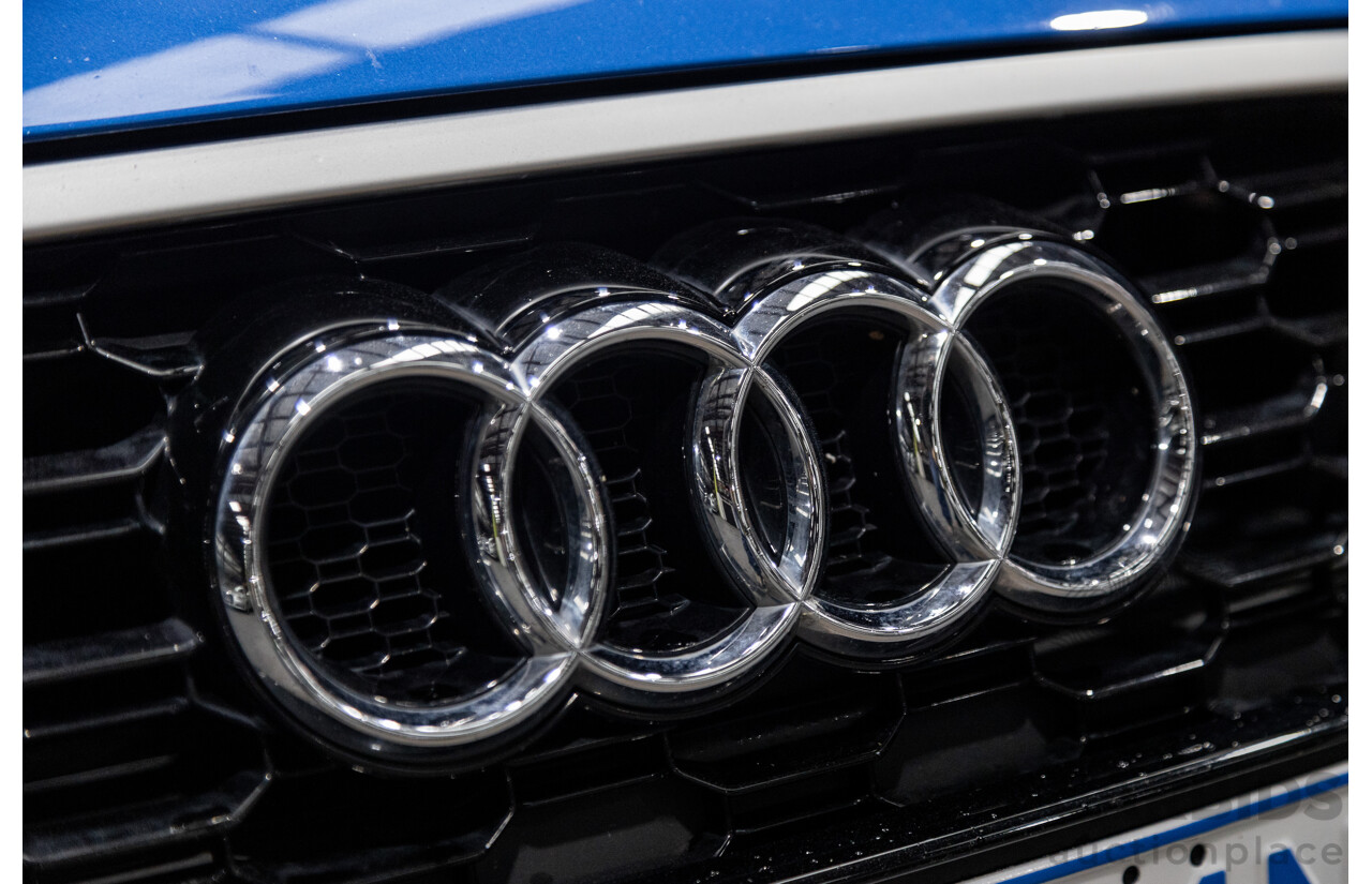 10/2017 Audi RS3 Quattro (AWD) MY18 8V 4d Sedan Ara Blue Crystal Pearl Turbo 2.5L - Modified Stage 2
